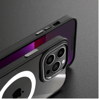 iShield Figura Series Clear Case with MagSafe, iPhone 14 Pro Max-Purple