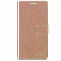 Goospery Blue Moon Diary Wallet Case, iPhone 14 Pro Max-Brown
