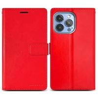 Roar Blue Moon [Choice Diary] Wallet Case, iPhone 14 / 13-Red