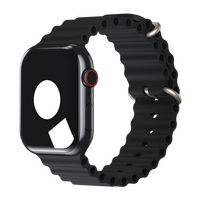 Hoco Apple Watch Ocean Band [WA12] for All Series, 38 / 40 / 41 / 42 mm-Black