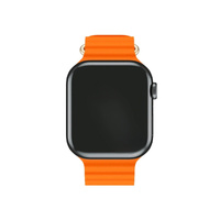 Hoco Apple Watch Ocean Band [WA12] for All Series, 42 / 44 / 45 / 46 / 49 mm-Orange