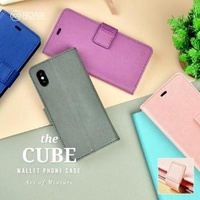 Roar Rich Diary [The Cube] Wallet Case, Samsung s24 Ultra-Black