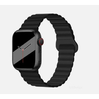 Hoco Apple Watch Silicon Magnetic Band [WA22] for All Series, 38 / 40 / 41 / 42 mm-Black