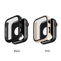 HOCO Curved Edge Protective Case [WS4] for Apple Watch, s7 / s8 / s9 Series, 45 mm Pink