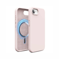 iShield [Ultra MagSafe] Liquid Silicon Snap Case, iPhone 16e-Pink