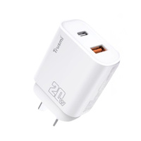 Trusmi GaN 20W USB-C + USB-A Wall Charger [Certified]