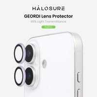 Halosure Geordi Rear Camera Lens Armour Protector (Anti-Reflection), iPhone 17