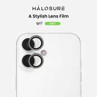 Halosure Geordi Rear Camera Lens [Glitter] Armour Protector (Anti-Reflection), iPhone 17
