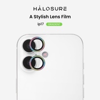 Halosure Geordi Rear Camera Lens [Glitter] Armour Protector (Anti-Reflection), iPhone 17