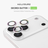 Halosure Geordi Rear Camera Lens [Glitter] Armour Protector (Anti-Reflect), iPh 17 Pro / 17 Pro Max