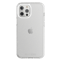 UR Vogue Glitter Infused Armor Case, iPhone 12 Pro Max [1.2M Drop Protection]-Clear