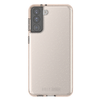 UR Vogue Glitter Infused Armor Case, Samsung s21 Plus [1.2M Drop Protection]-Pink