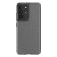 UR Vogue Glitter Infused Armor Case, Samsung s21 Ultra [1.2M Drop Protection]-Black