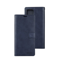 Goospery Blue Moon Diary Wallet Case, iPhone 13 Pro Max-Black