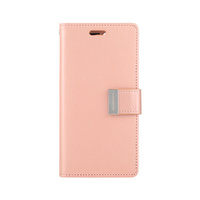 Goospery Rich Diary Wallet Case, iPhone 13 Pro Max-Mint