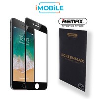 Remax RhinoShield 2.5D Tempered Glass with Envelope Pack, iPhone 7/8 [Black]