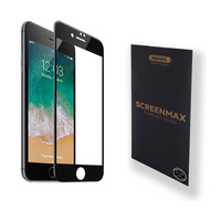 Remax RhinoShield 2.5D Tempered Glass with Envelope Pack, iPhone 7 Plus/8 Plus [Black]