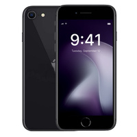 Apple iPhone SE (2020) 64GB - Black Refurbished Grade A (+ Plus) [AS NEW]