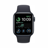 Apple Apple Watch SE 2nd Gen 40 Midnight Aluminum GPS Premium Refurbished Grade A Plus Plus
