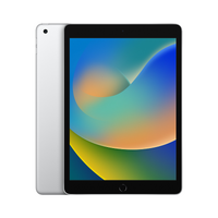 Apple iPad 9th Gen 64GB WiFi Cellular Silver Excellent Refurbished Grade B Plus