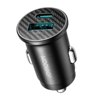JoyRoom JR-CCN16 Mini 15W QC + PD Car Charger [USB-A + USB-C]