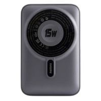 Remax RPP-695 22.5W Power Bank [10K mAh] [2 Ports + Wireless MagSafe + Apple Watch Charger] Grey